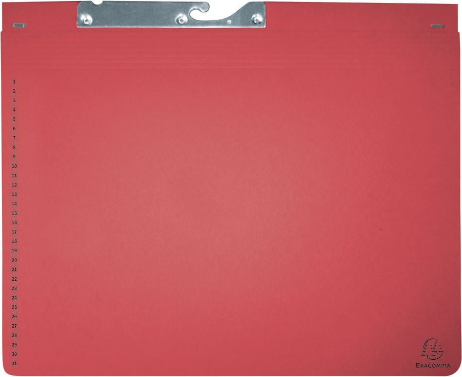 Pendelhefter Exacompta Exaflex 3531, kaufm./Amtsheftung, Tasche, Karton 320 g/m²,
1 Abheftvorrichtung, Pack 25 Stück, grün