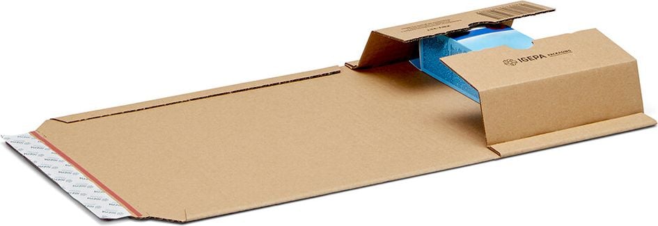 Universalverpackungen KBV-217, A5, Innenmaß: 217x155x60mm (LxBxH), variable
Höhe, B-Welle, braun, Pack 20 Stück