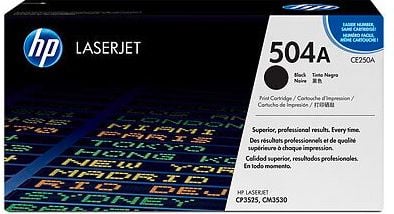 HP Lasertoner CE250A Nr. 504A, schwarz, 5.000 Seiten