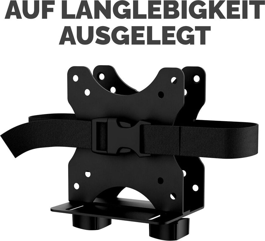 Computerhalterung Fellowes VESA Thin Client Holder, für Client oder CPU, max. Tragkraft 5 kg,
17-70mm, Befestigung an Monitorarm oder
Schreibtisch, schwarz