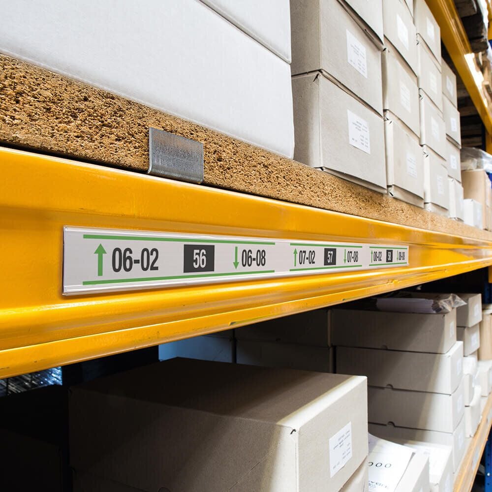 Scannerschienen Durable SCANFIX 803919, 40x1000mm (HxB), selbstklebend, zuschneidbar, Pack 25 Stück