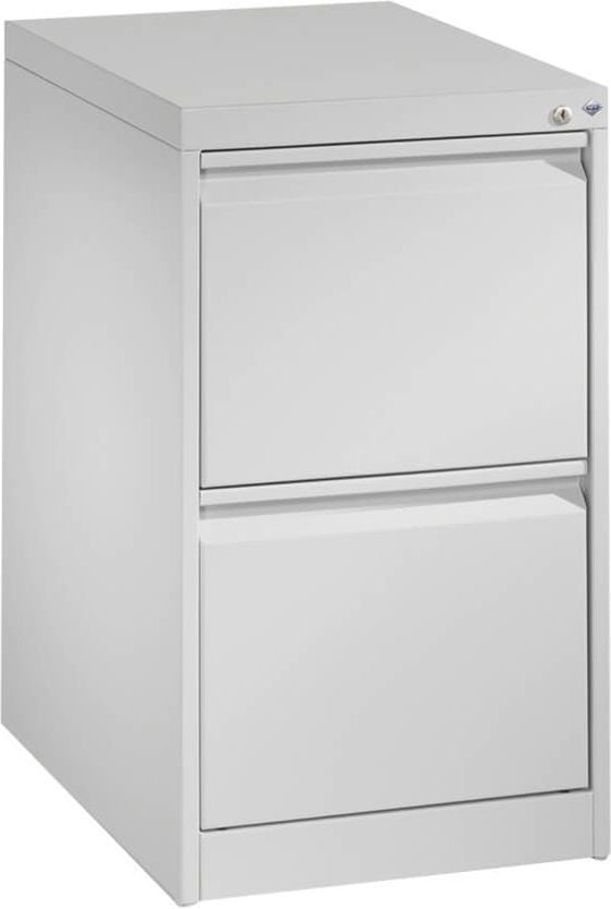 Hängeregistraturschrank CP C 2000 Acurado 12412-311, 43,3x73,3x59cm (BxHxT), 2 Schübe, 1-bahnig,
Griffleiste, hellgrau