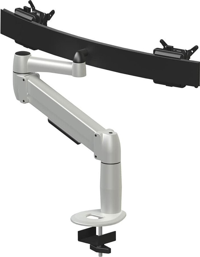 Monitorhalter BakkerElkhuizen Space-Arm Beam Dual BNESPB, 1 Arm, Tragfähigkeit bis zu 8 kg,
Klemmhalterung, mattsilber