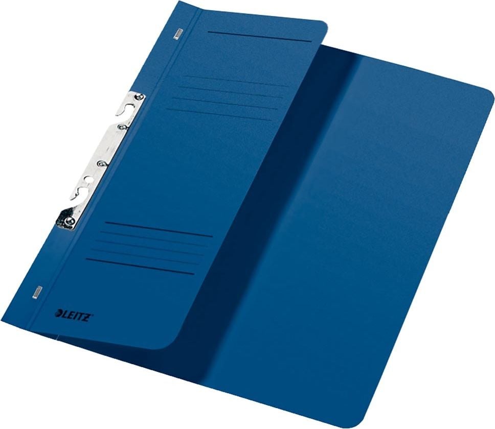 Einhakhefter Leitz 3744, A4, 1/2 Deckel, kaufm. Heftung, Manilakarton
250 g/m², blau