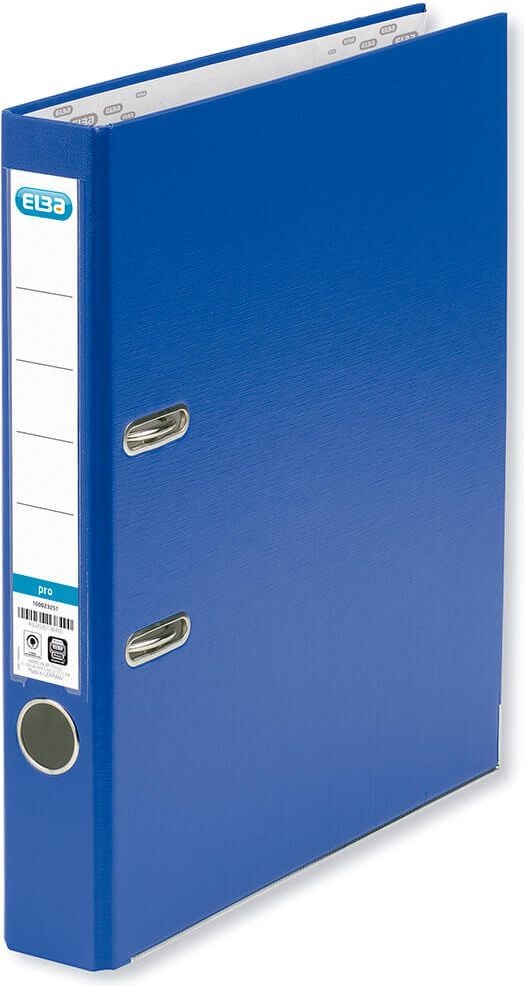 Ordner A4 Elba smart Pro 10453, 50mm, PP, A4, 5cm Rücken, PP-Folie, grün