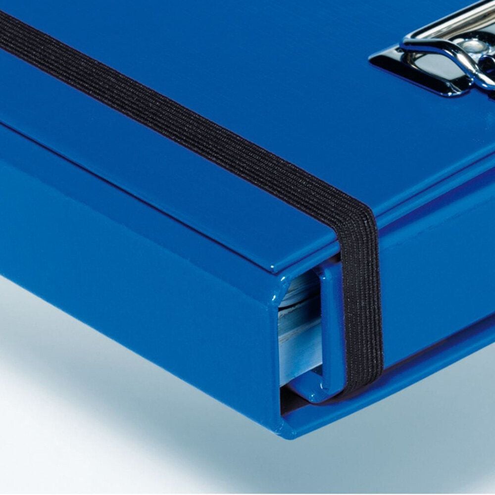 Klemmbretter Pagna Duobox 24011, A4, Innentasche, mit Klemme am Vorderdeckel,
Pappe laminiert, blau