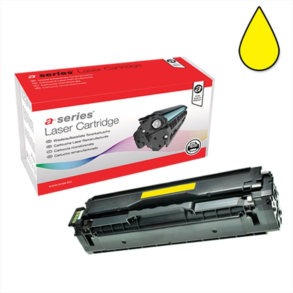 a-series Lasertoner für Samsung CLT-Y504S/ELS, yellow, 1.800 Seiten