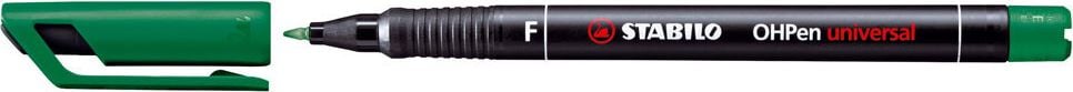 Folienschreiber STABILO OHPen universal 842F, ca. 0,7mm, wasserfest, grün