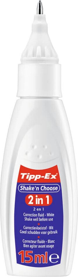 Korrekturstifte Tipp-Ex Shake n Choose 9017312, 15ml, Metallspitze und Schwämmchen
