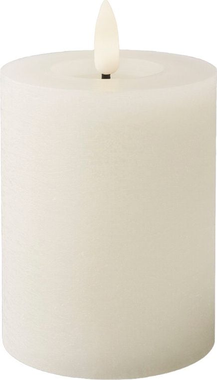 LED-Kerze LUMINEO, 7x11,2cm (DxH), Wachs, mit Timerfunktion,
warmweiß, weiß