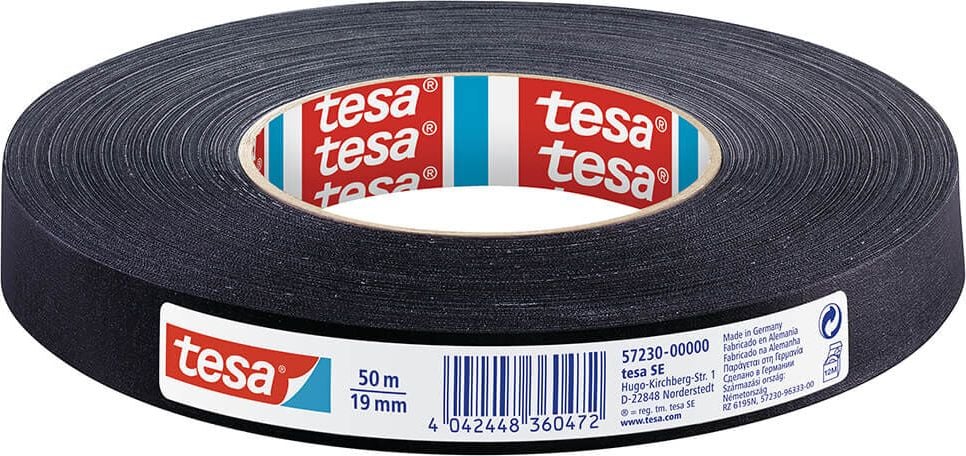 Gewebeband Tesa extra Power Perfect 57230, 19mm x 50m, beschriftbar, weiß