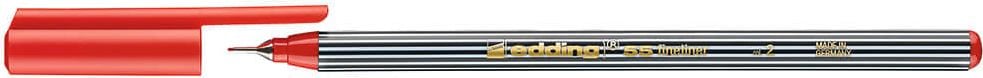 Fineliner Edding 55, ca. 0,3mm, rot