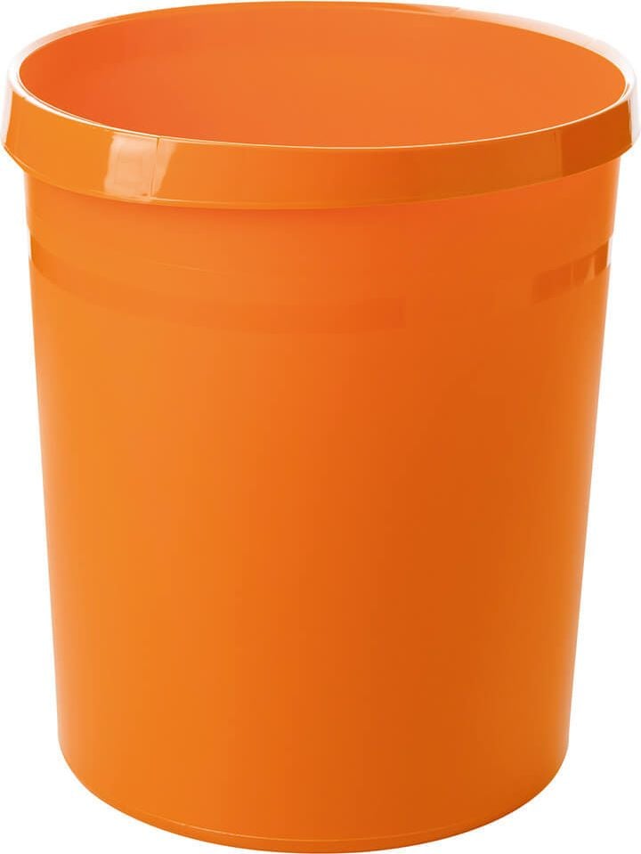 Papierkorb HAN GRIP 18190, 18 Liter, Polypropylen, orange