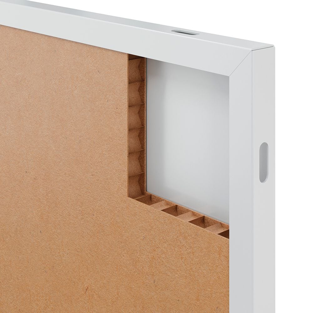 Whiteboard Franken Infinity SCM6103, 90x120cm, lackiert, rahmenlos, trocken
abwischbar