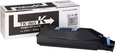 Kyocera Lasertoner TK-865K, schwarz, 20.000 Seiten