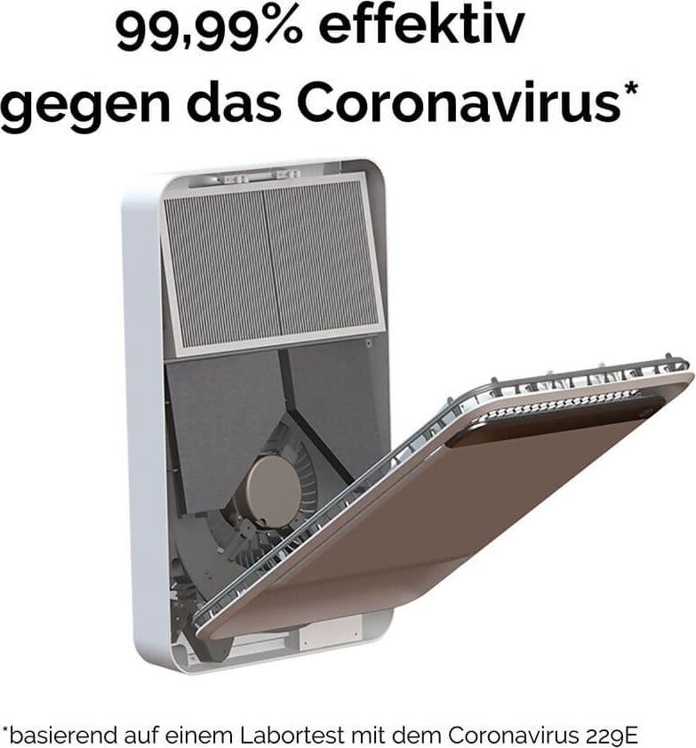 Luftreiniger Fellowes AeraMax Pro AM2, bis 25m², bis 170 m³/h, Wandmontage, True
HEPA Filter filtert 99,97% aller Partikel