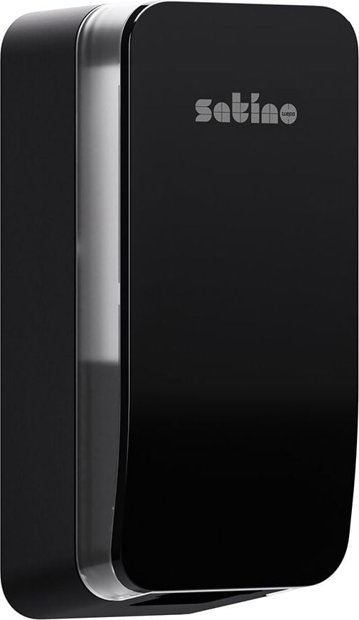Seifenspender Satino by WEPA Hyginity Clean&Care 1.000, Füllkapazität: 1.000ml, recycelter Kunststoff, mit Sensor, berührungslose Anwendung, weiß