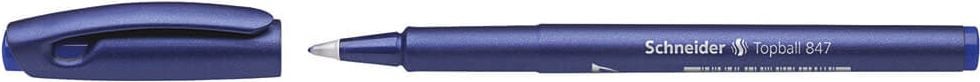 Tintenroller Schneider Topball 847, 0,5mm, Kunststoffspitze, blau