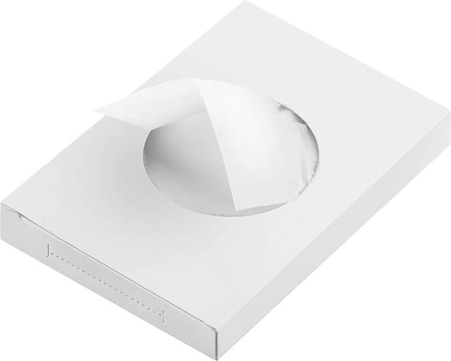 Hygienebeutel Satino by WEPA 331560, Kunststofffolie, weiß, für Spendersystem HB1, FC1, Pack 25 Stück