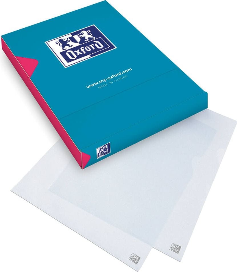 Sichthüllen Oxford Standard DIN A4 76452/400005475, PP-Folie 120my, transparent,
Pack 100 Stück