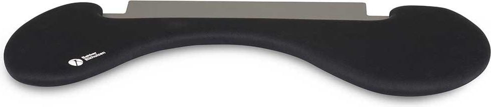 Unterarmstütze BakkerElkhuizen ErgoSlider Plus BNEUASEA, 665x310x80mm (LxBxH), Befestigung mittels 2 Tischklemmen, antibakterieller Bezug, schwarz