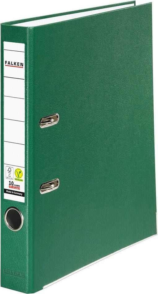 Ordner A4 Falken PP-Color 099841, 50mm, PP, A4, 5cm Rücken, PP-Folie, grün