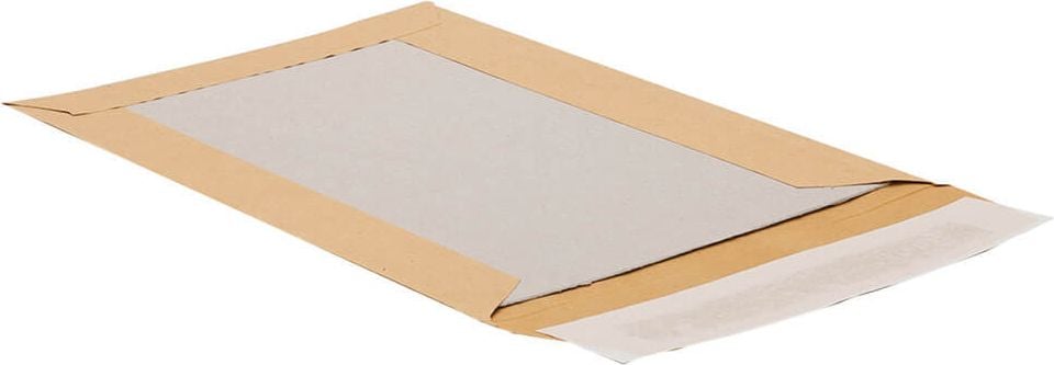Papprückwand-Versandtaschen C4, 229x324mm, braun 120 g/m², Haftklebung, Pack
25 Stück