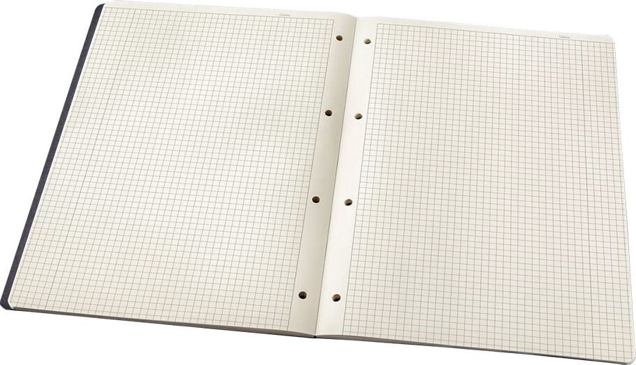 Notizblock Sigel Conceptum 211x297mm C0800, 60 Blatt (chamois), kariert, Hardcover,
schwarz, 4-fach Lochung, kariert