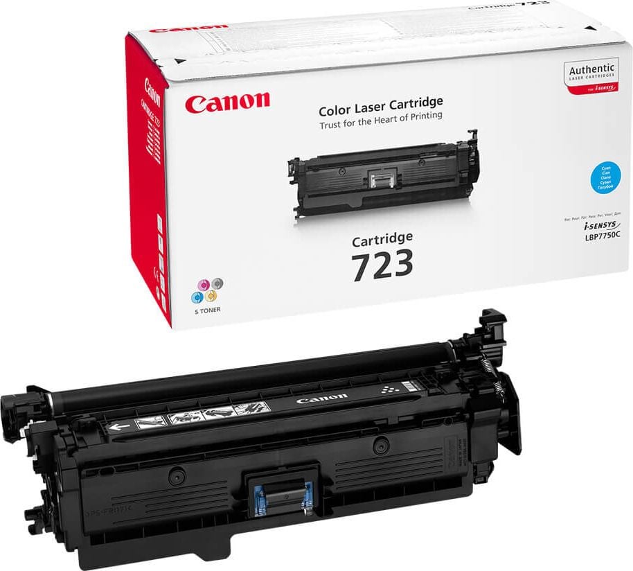 Canon Lasertoner 723C, cyan, (2643B002), 8.500
Seiten