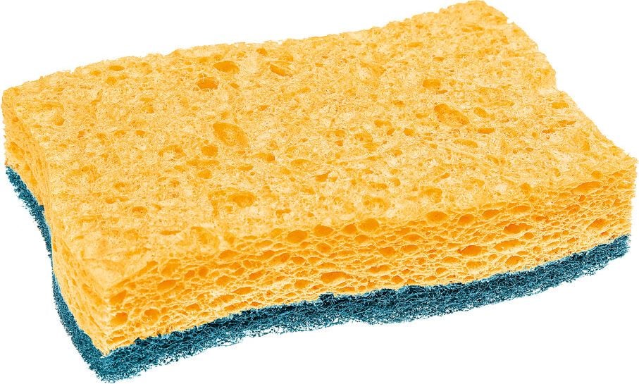 Reinigungsschwamm Scotch-Brite Delicate, nicht kratzend, Naturfaser, entfernt mühelos
Fett und eingebrannte Lebensmittel, Pack 2
Stück