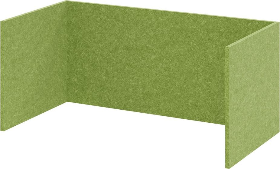 Modul für Schranksystem Hammerbacher FlexWall, Filzeinschub, Threespine-Klicksystem, 74,8 x 37,3 x 32,8 cm
(B x T x H), 1 Ordnerhöhe, maigrün