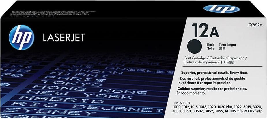 HP Lasertoner Q2612A Nr. 12A, schwarz, 2.000 Seiten