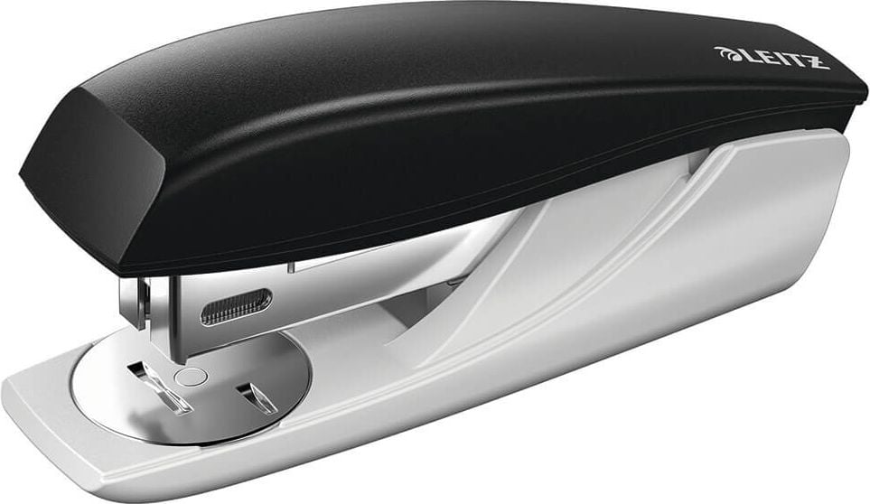 Heftgerät Leitz New NeXXt 5501, bis 25 Blatt, Einlegetiefe: 55mm, für
24/6+26/6, schwarz