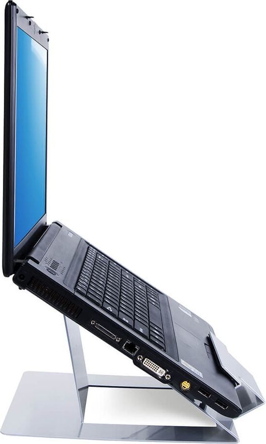 Notebookständer Dataflex Addit 51.388, bis 18 Zoll Notebooks, Tragfähigkeit
bis 4 kg, höhenverstellbar, PP/Aluminium