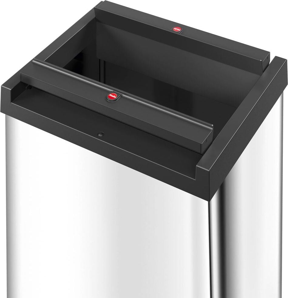 Abfallsammler Hailo Big-Box Swing L 8401, 35 Liter, Stahlblech, schwarz