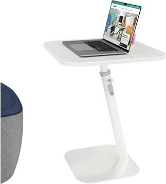 Schreibtisch Dataflex Laptoptisch Bento, 48x48cm (BxT), höhenverstellbar, 55-75,5 cm
Höhe, 15kg Tragkraft, weiß