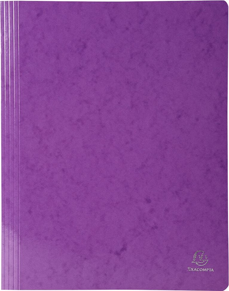 Schnellhefter Exacompta Iderama A4 3808, Manilakarton (RC) 355 g/m² mit PP-Folie kaschiert, violett