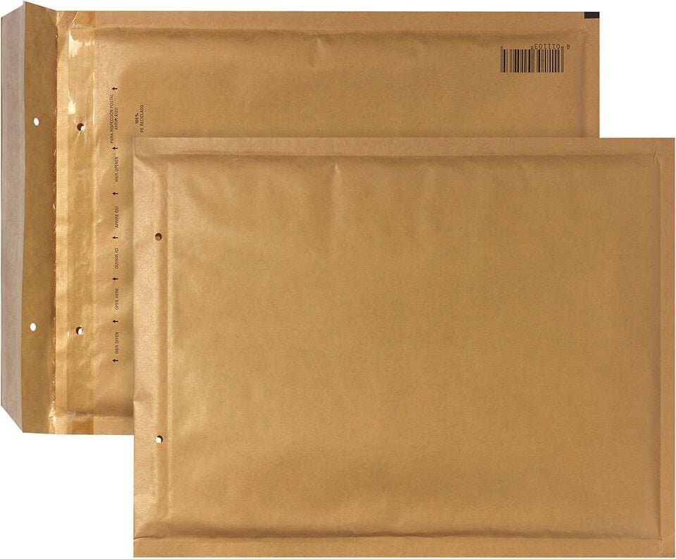 Luftpolstertaschen Gr. 10/K, Innen: 34,5x47cm, braun