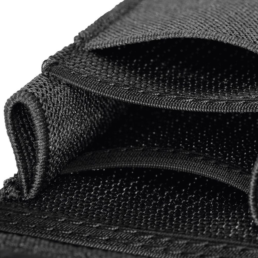 Gürteltasche MARTOR M 9921.08, 215x60x28mm, 3 Fächer, 2 Schlitze, Nylon, Clip- und Klettbefestigung, schwarz