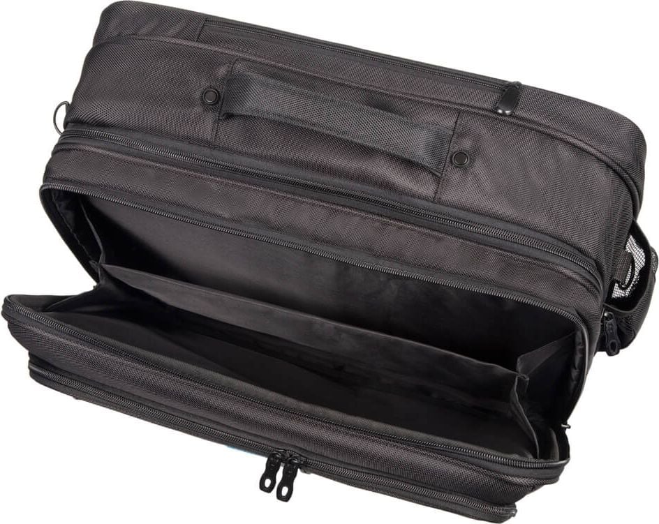 Notebooktrolley Lightpak RPET 1680D 46215, bis 17 Zoll, 2 Rollen, Trolleysystem,
recyceltes PET, schwarz