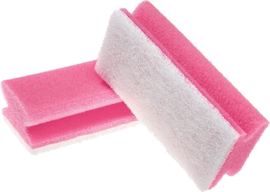 Reinigungsschwamm Scotch-Brite Bath Griffschwamm XXL, Griffschwamm, extra große Größe für das Bad,
für empfindliche Oberflächen wie Glas, Chrom
und Keramik