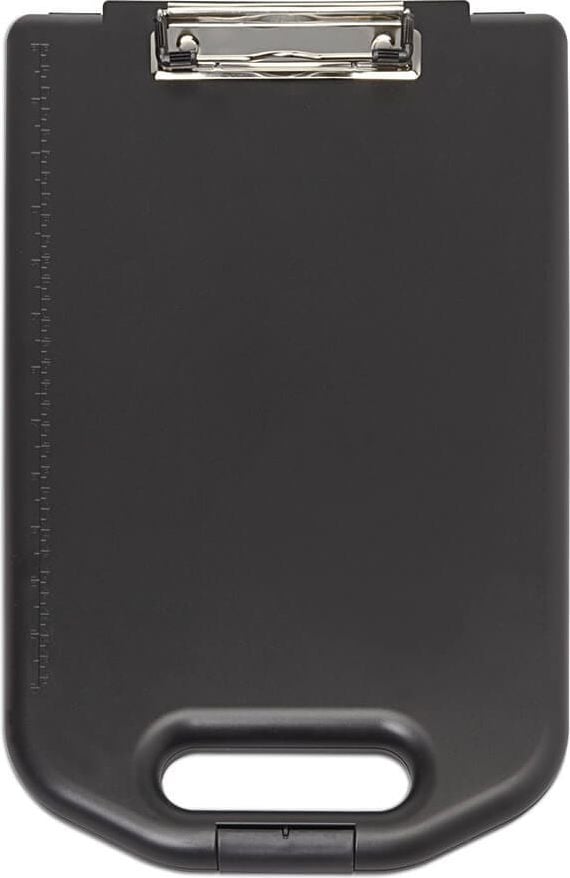 Klemmbretter Maul 23495-90, A4, Aufbewahrungsfach, Klemme kurze Seite,
Kunststoff, schwarz, schwarz