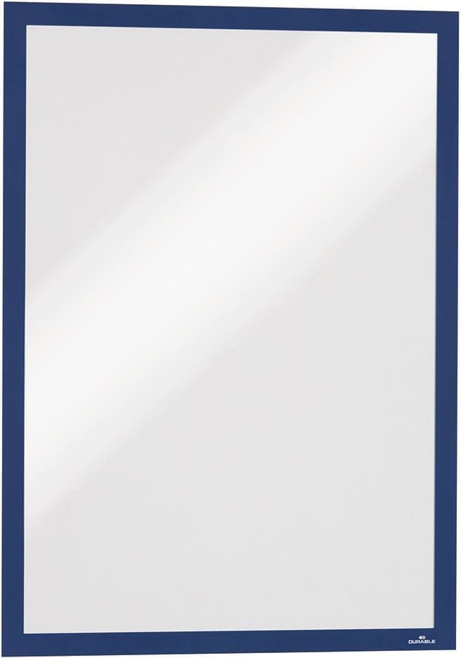 Inforahmen Durable DURAFRAME Magnetic 4868, A3 hoch/quer, Rückseite magnetisch, Pack 5
Stück, dunkelblau