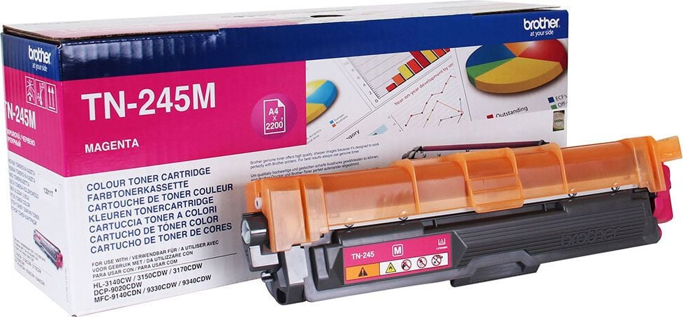 Brother Lasertoner TN-245M, magenta, 2.200 Seiten