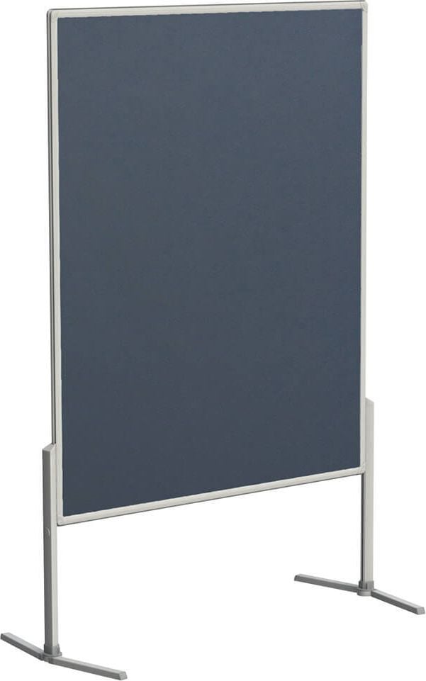 Moderationstafeln Franken PRO MT8043, Tafel: 150x120cm (HxB), einteilig, pinnbarer
Filz, Standbeine mit klappbarem Fuß, grau