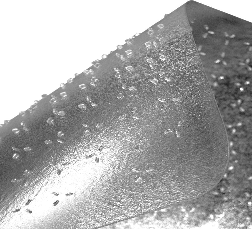 Bodenschutzmatten CLEARTEX Trylok EDCMFLVT0002, 115x134cm, rechteckig, PVC, mit Ankernoppen,
für niederflorige Teppichböden