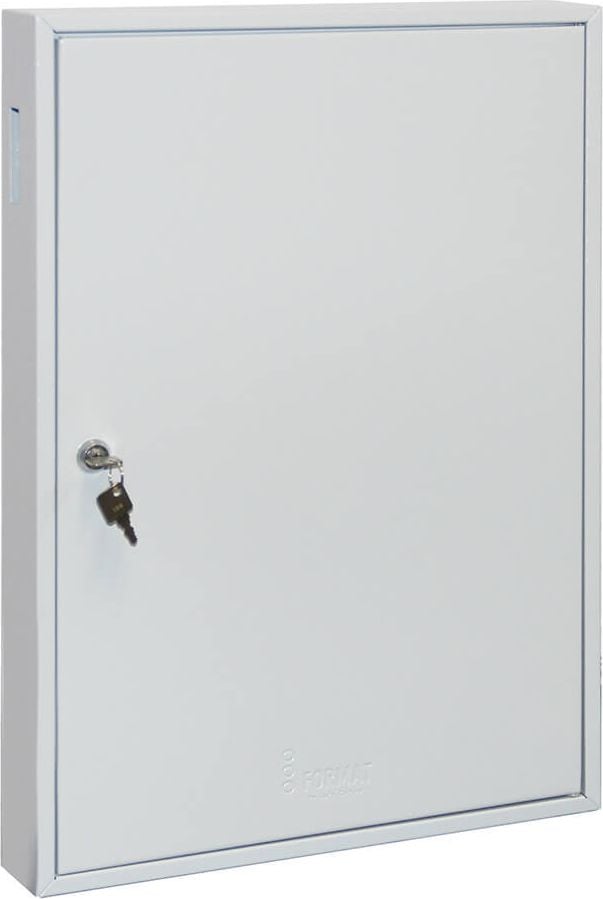 Schlüsselschrank Format S 150 001001-00000, für 150 Schlüssel, Zylinderschloss,
Stahlblech, hellgrau, hellgrau
