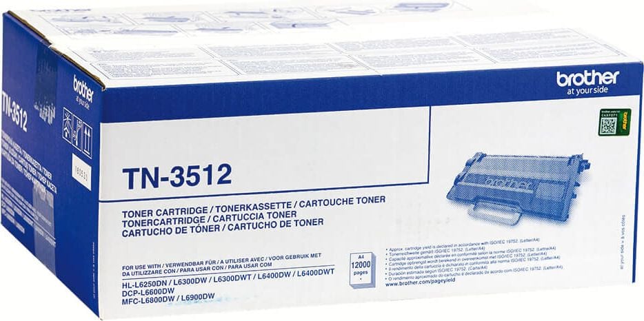 Brother Lasertoner TN-3512, schwarz, 12.000 Seiten