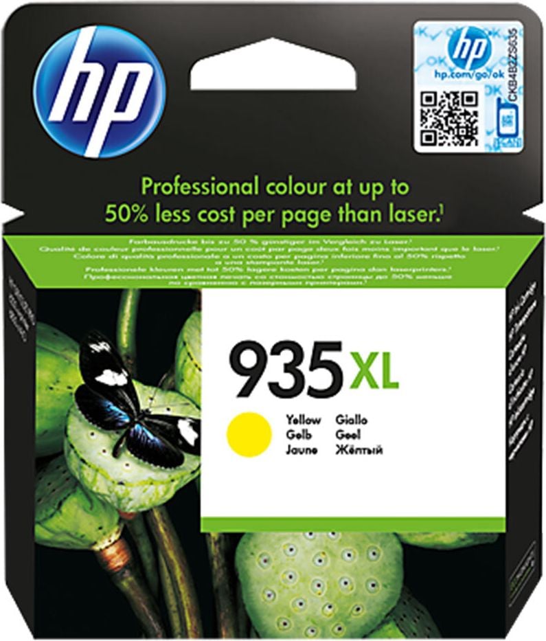 HP Tintenpatrone C2P26AE Nr. 935XL, yellow, 825 Seiten