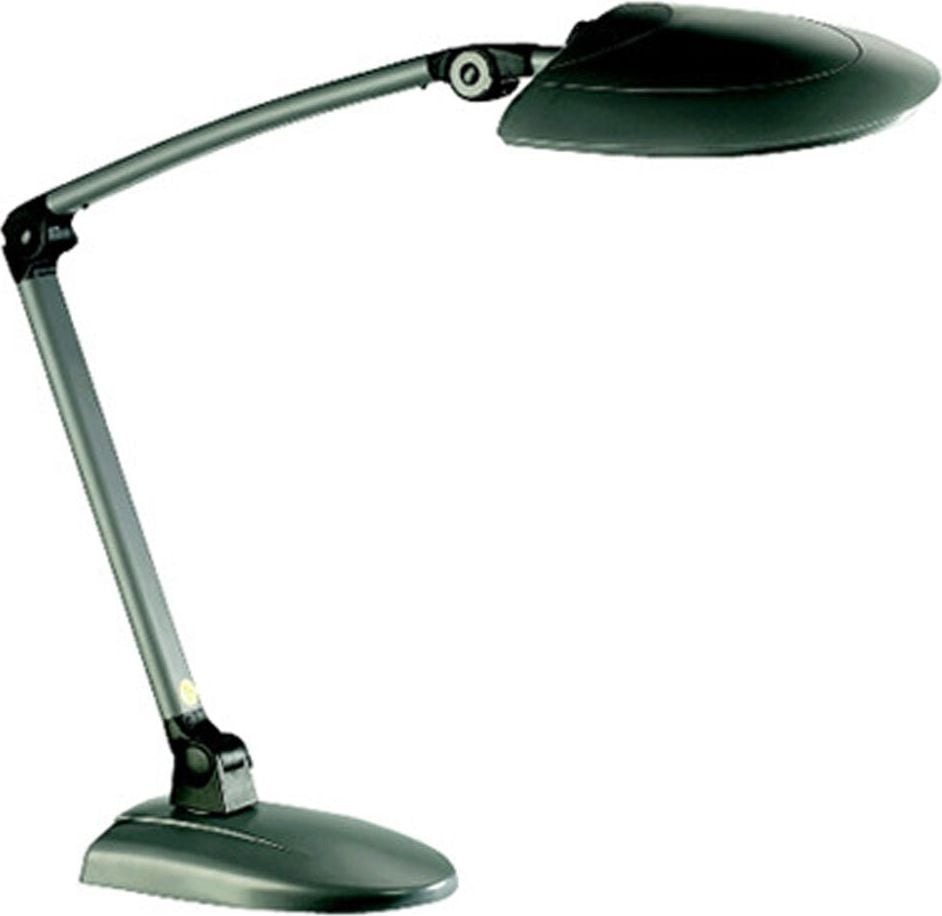 LED-Schreibtischleuchte Alco 915LED, 11 W, 55 LED (neutralweiß), 1030lm, Standfuß
und Tischklemme, anthrazit/schwarz